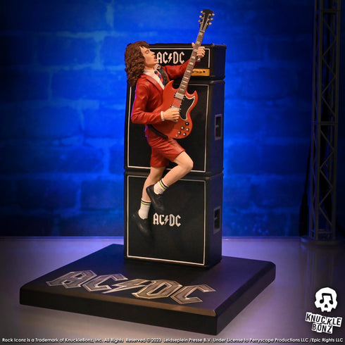 Knucklebonz AC/DC Rock Iconz Angus Young III Statue